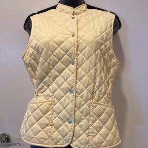 Lightweight Quilted Vest by Jones New York Country - Size M
